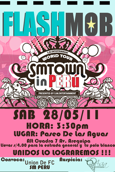 Flash Mob SM Town in Peru 25076za